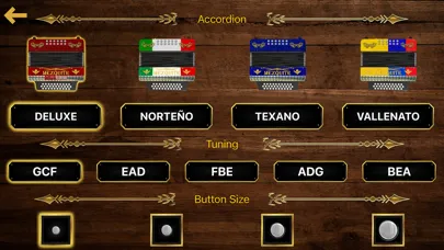 Captures d'écran de Mezquite Diatonic Accordion