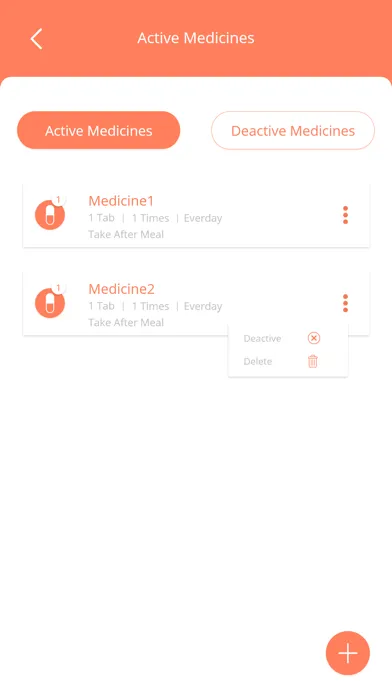 ภาพหน้าจอของ MedTrack : Medicines Reminder