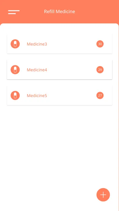 ภาพหน้าจอของ MedTrack : Medicines Reminder