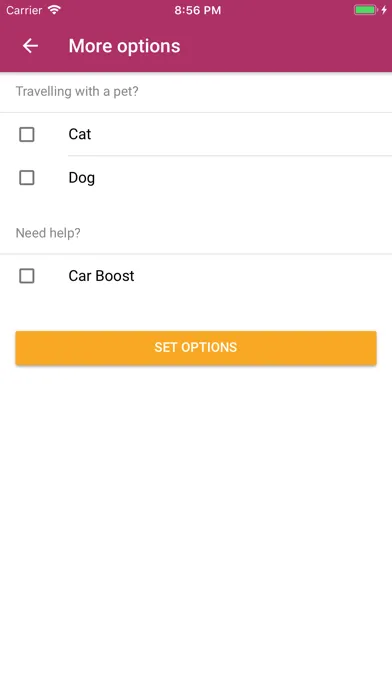 Mega Taxi Ekran Görüntüleri