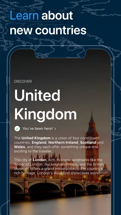 Pin Traveler: World Travel Map Screenshots
