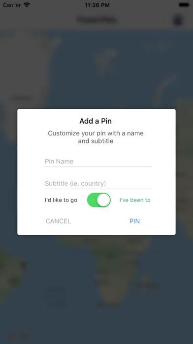 Capturas de tela do Travel Pins: Track Where Been