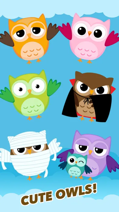 Cute Owl Jumper Sweet Candy Edition应用截图