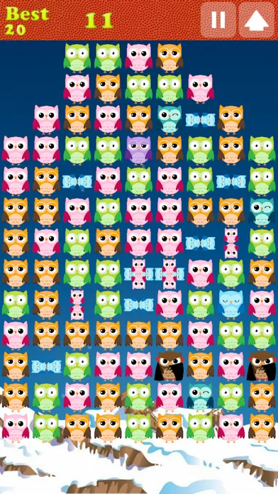 Ảnh chụp màn hình của Cute Owl Pop