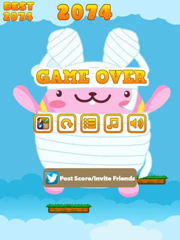 Fat Bunny Jump iPad  স্ক্রিনশট