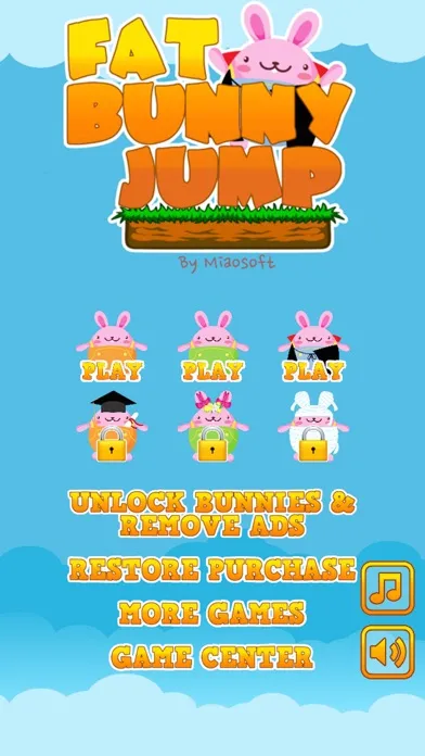 Fat Bunny Jump স্ক্রিনশট