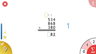 "Add" - play random sums or create your own challenging sums Ekran Görüntüleri