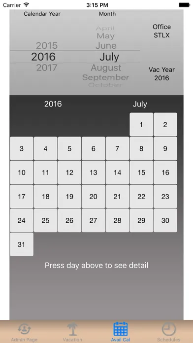 Скриншоты Millennium Vacation Planner