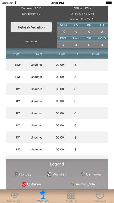 Скриншоты Millennium Vacation Planner