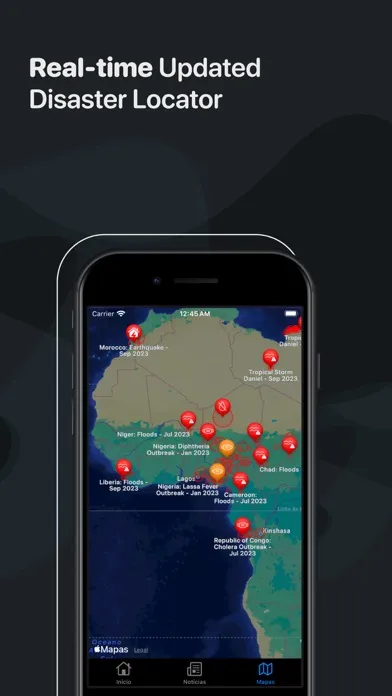 LocAlert - Disaster Tracker Screenshots