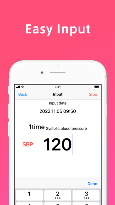 Screenshot di Blood Pressure Calculator