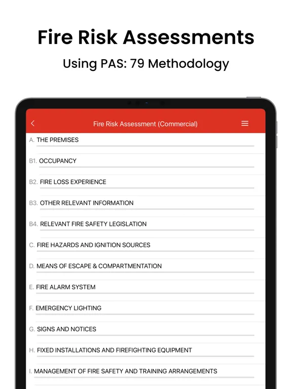 Mobiess Fire Safety iPad  স্ক্রিনশট