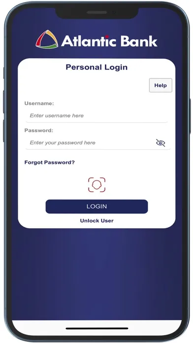 Скриншоты Atlantic Bank Mobile Banking
