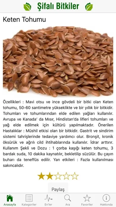 Şifalı Bitkiler - Doğal Tedavi - Şifalı Otlar Screenshots