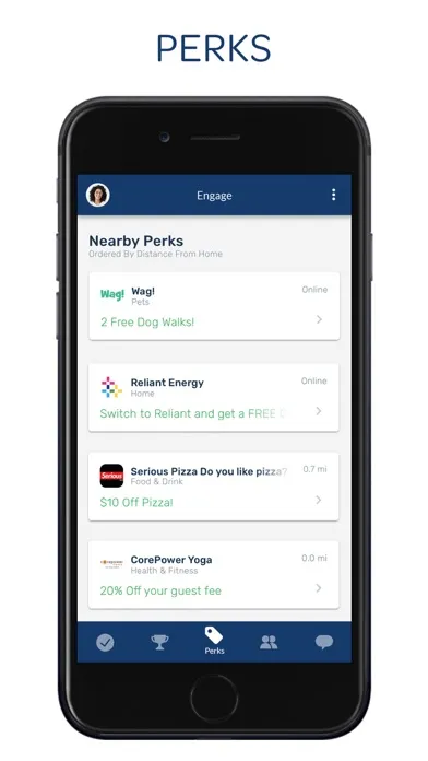 Скриншоты Engage Rewards