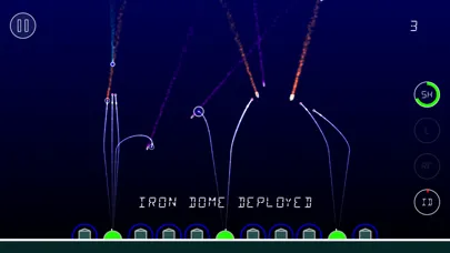 Capturas de tela do Iron Dome Attack