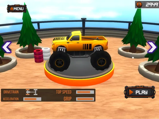 صور Monster Truck Drift Stunt Race iPad 