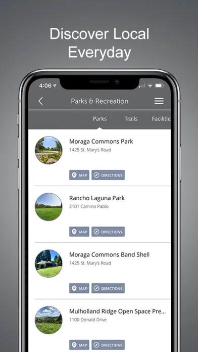 Mobile Moraga Screenshots