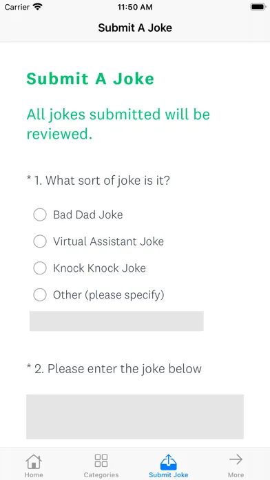 Zrzuty ekranu Jokes Are Us
