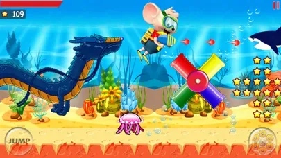 Tangkapan skrin Kid Mouse Shooting Racing game