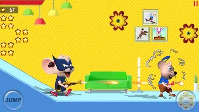 Tangkapan skrin Kid Mouse Shooting Racing game
