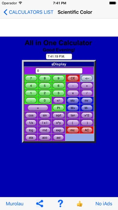 Tangkapan skrin Calculator: All In One