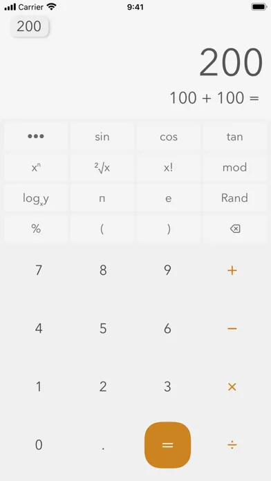 Calculation Pad スクリーンショット