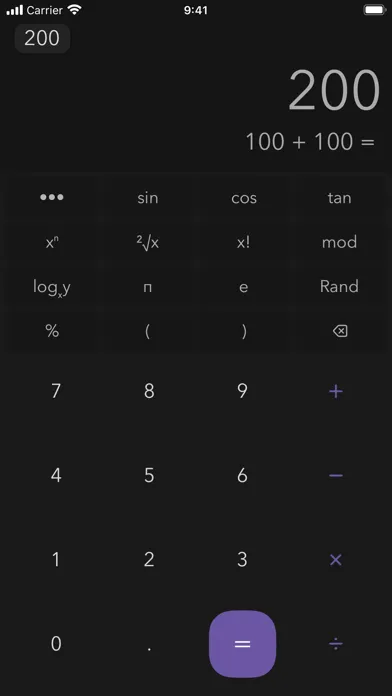 Calculation Pad スクリーンショット
