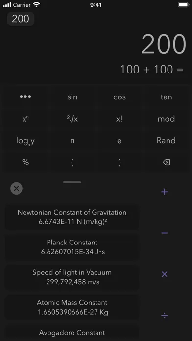 Calculation Pad スクリーンショット