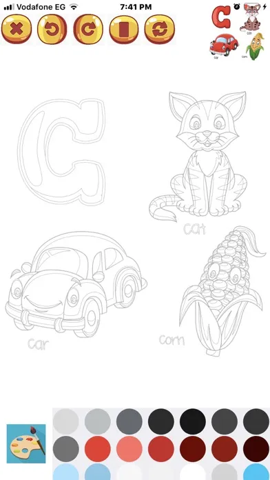 ภาพหน้าจอของ Fun Coloring Pages for Kids