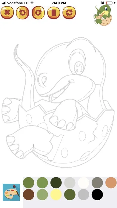 ภาพหน้าจอของ Fun Coloring Pages for Kids
