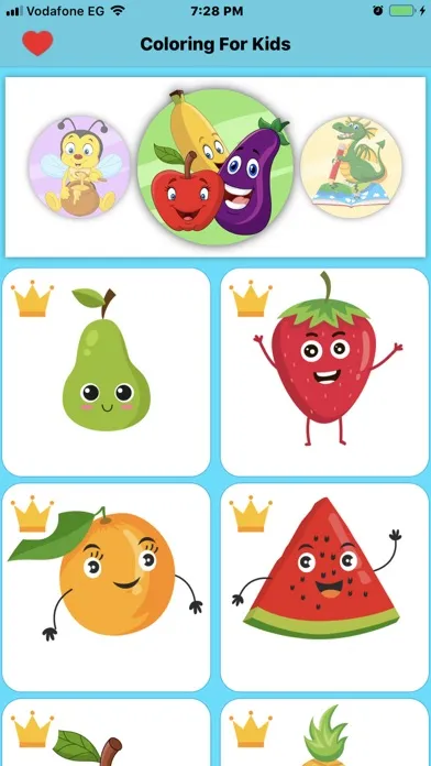 ภาพหน้าจอของ Fun Coloring Pages for Kids