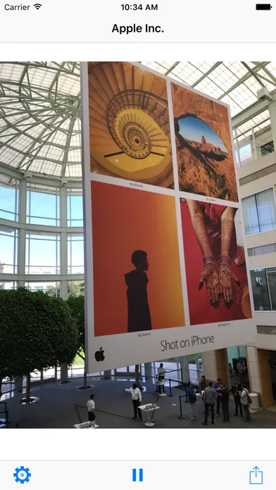 Capturas de pantalla de photosquare - slideshow by gathering nearby photos