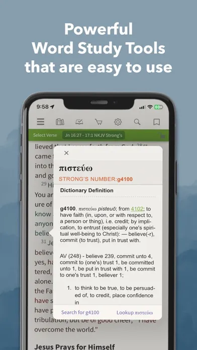 NKJV Bible by Olive Tree Screenshots