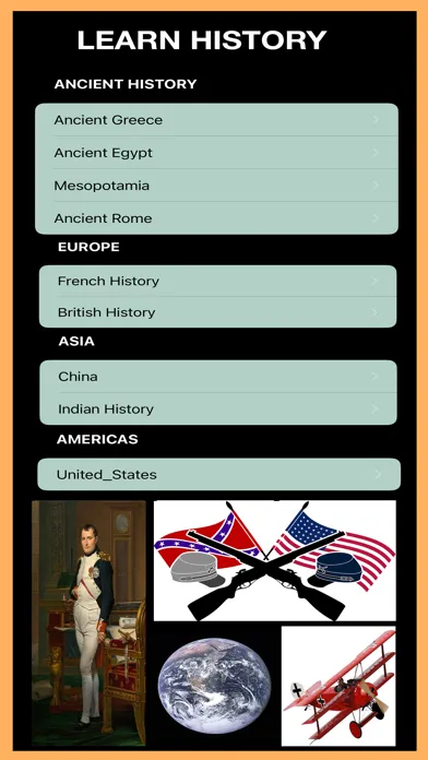Learn History應用截圖