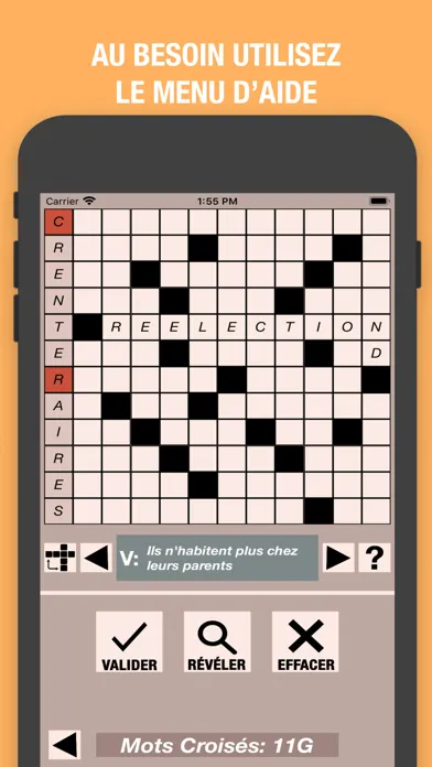 Mots Croisés Classiques スクリーンショット