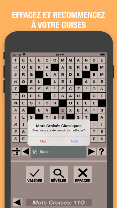 Mots Croisés Classiques スクリーンショット