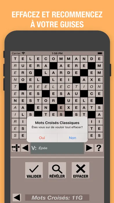 Mots Croisés Classiques スクリーンショット