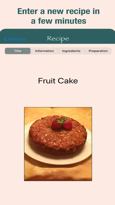Recipe Book 스크린샷