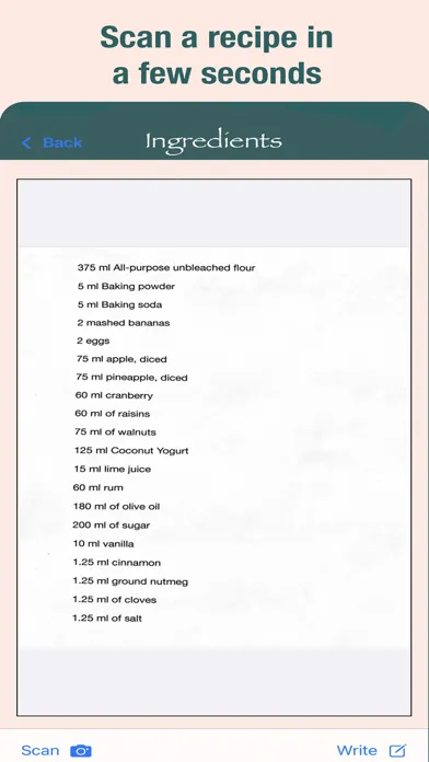 Recipe Book 스크린샷