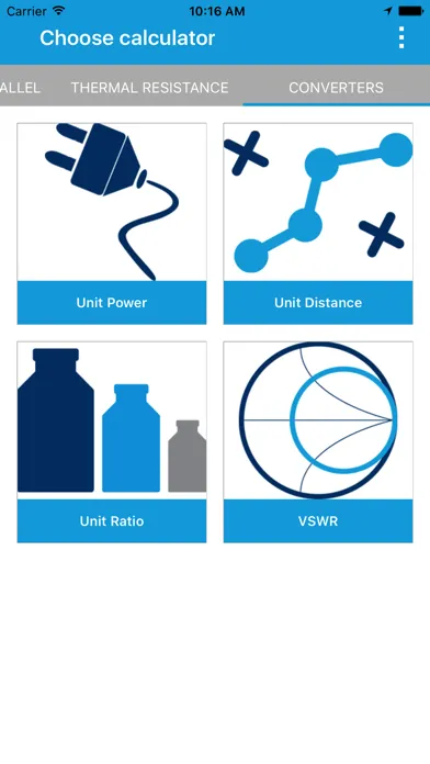 Capturas de pantalla de RF Power Calculator