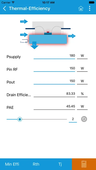 Capturas de pantalla de RF Power Calculator