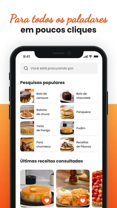 TudoGostoso Receitas应用截图