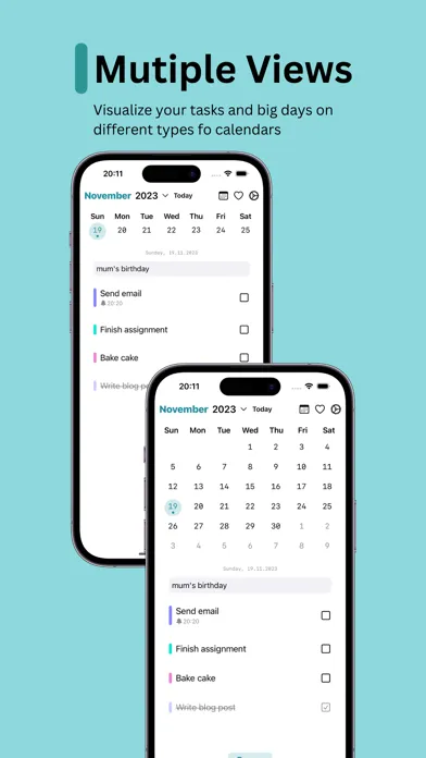 تصاویر Tiny Planner: Tasks & To Do