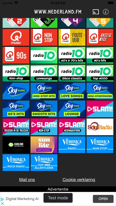 Nederland.FM Radio Screenshots