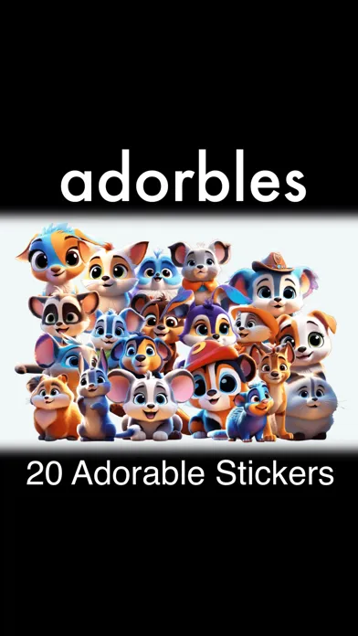 Ảnh chụp màn hình của Adorbles