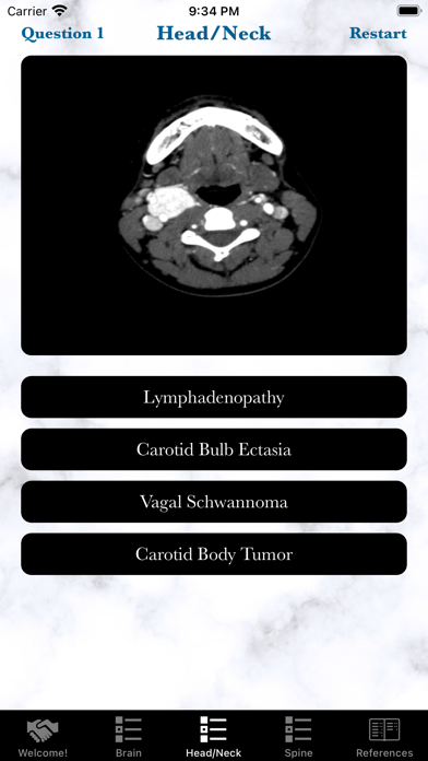 Screenshot di Neuro Rad Quiz