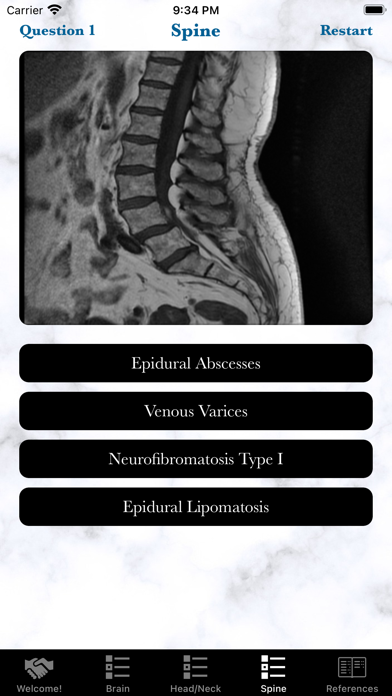 Screenshot di Neuro Rad Quiz