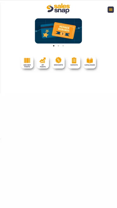 Sales Snap Loyalty Screenshots