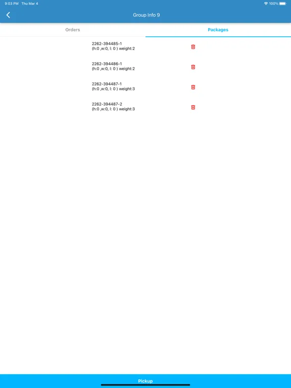 Courier Connex Mobile iPad 应用截图